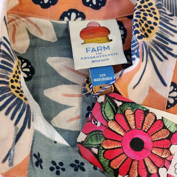 Farm x Anthropologie Surf Shirt - Picture 7 of 9